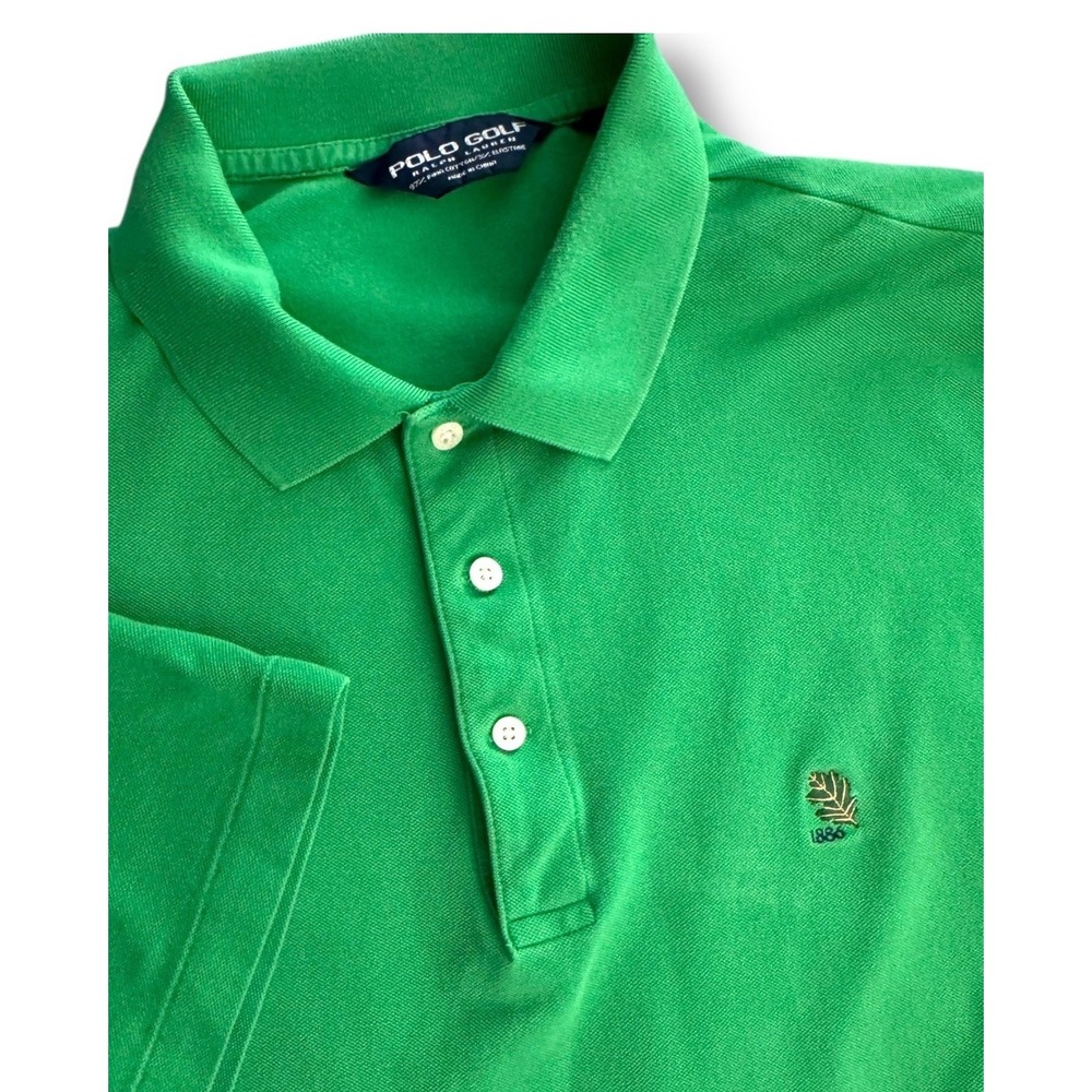 Ralph Lauren Polo Golf Men's XL Green Short‎ Sleeve Casual Polo